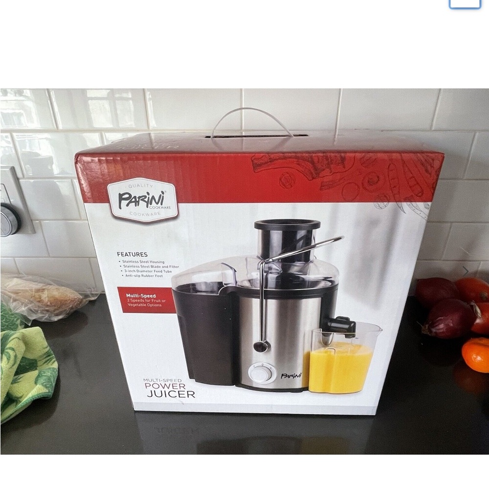 New in Box Parini Multi-Speed Power Juicer